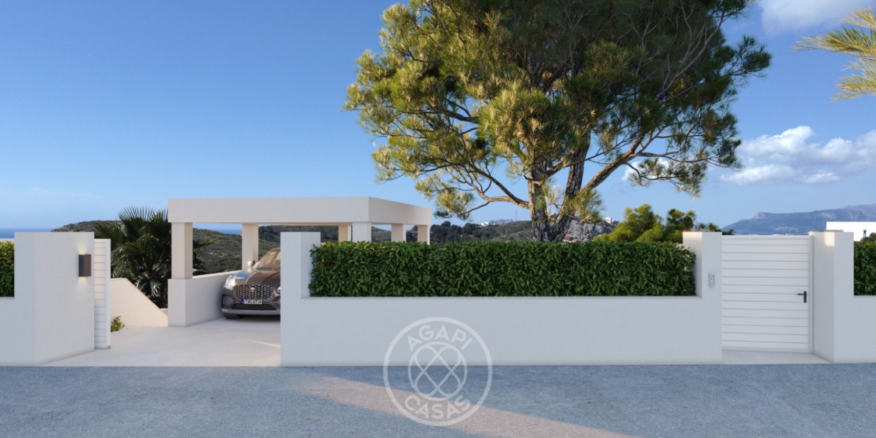 Villa Nara en Cumbre del Sol – Villa moderna con vistas y piscina privada