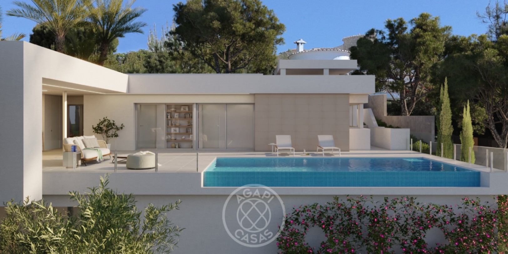 Villa Nara en Cumbre del Sol – Villa moderna con vistas y piscina privada