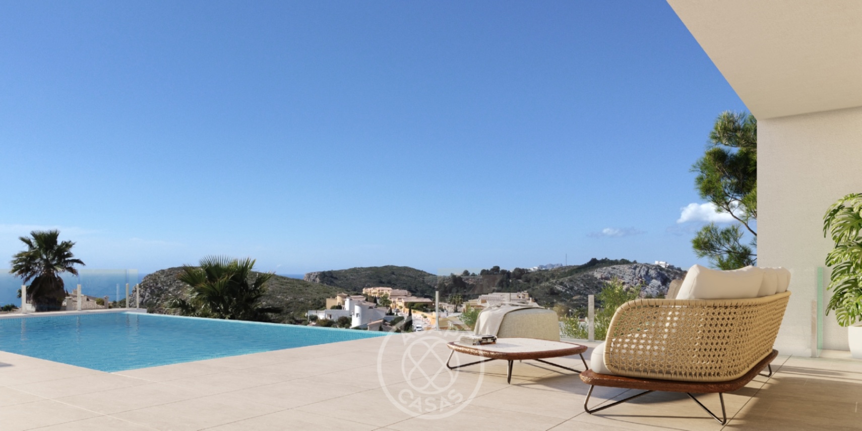 Villa Nara en Cumbre del Sol – Villa moderna con vistas y piscina privada
