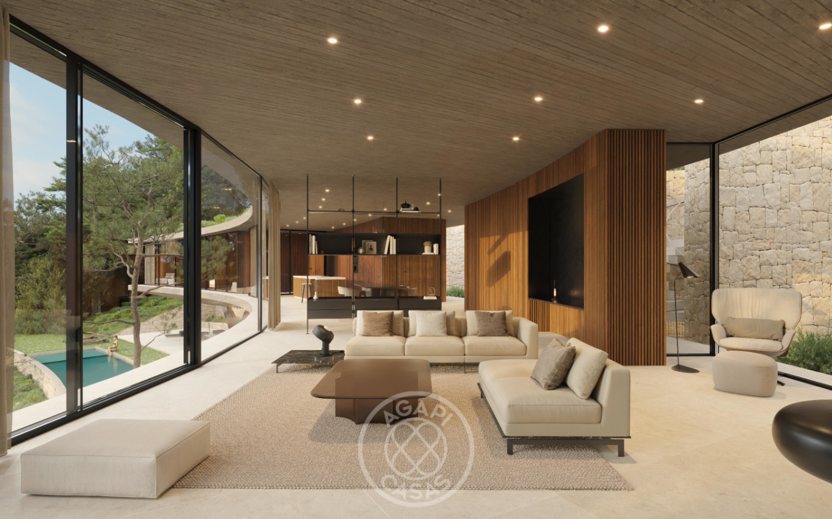 Luxury avant-garde villa with panoramic sea views in Benissa