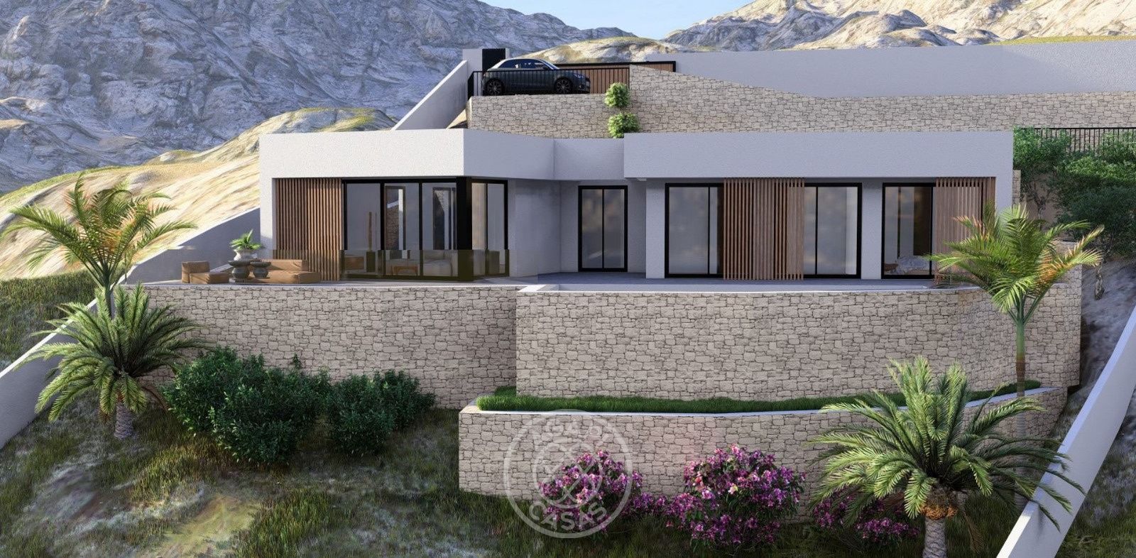 Villa de nueva construcción en Pedreguer – Diseño moderno, vistas abiertas y piscina privada