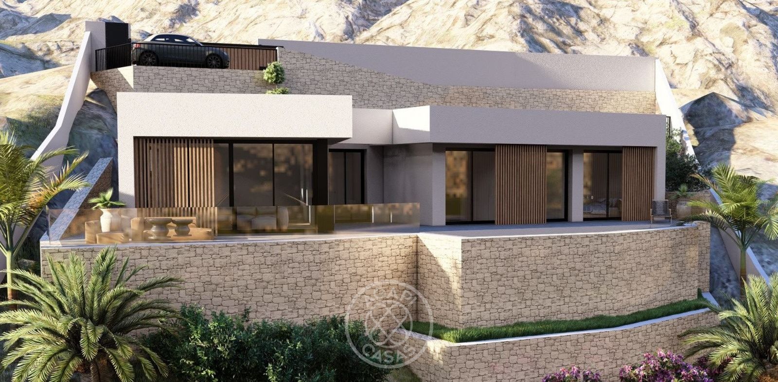 Villa de nueva construcción en Pedreguer – Diseño moderno, vistas abiertas y piscina privada
