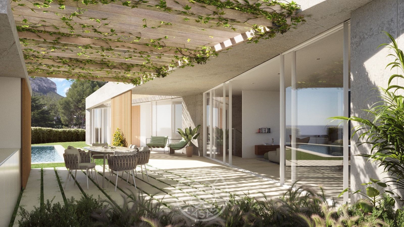 Villa exclusiva en venta en Denia – vistas panorámicas al mar y diseño de lujo