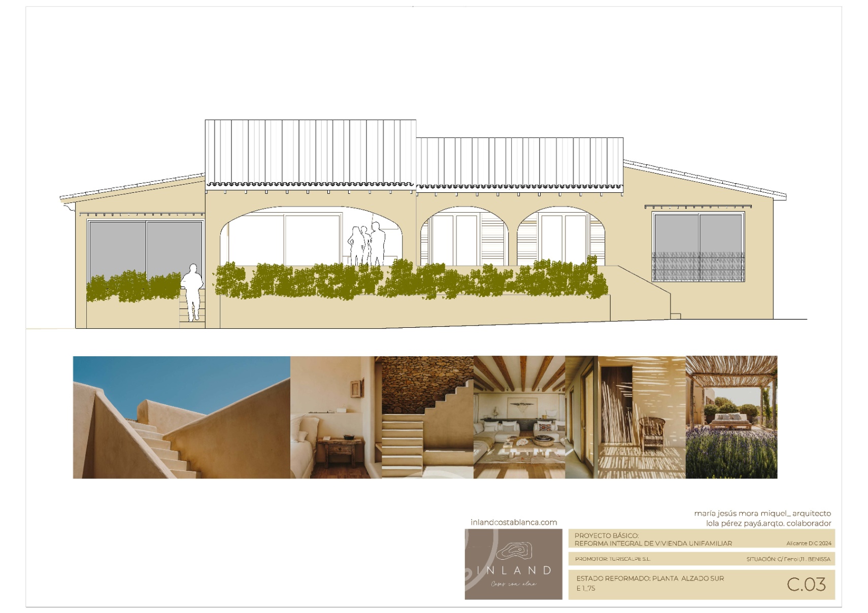 Renovated Mediterranean villa with sea views in La Fustera, Benissa Costa.