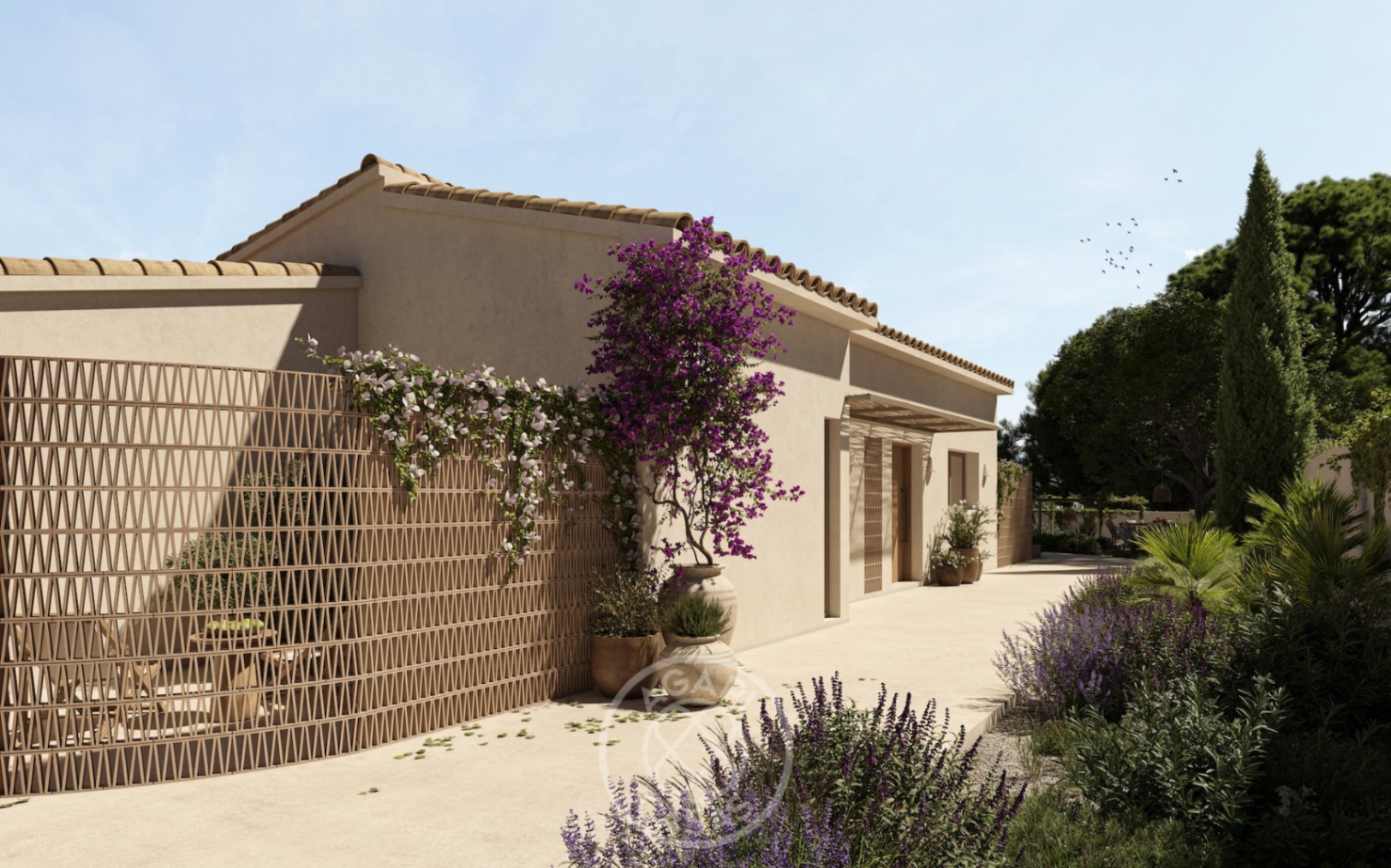 Renovated Mediterranean villa with sea views in La Fustera, Benissa Costa.