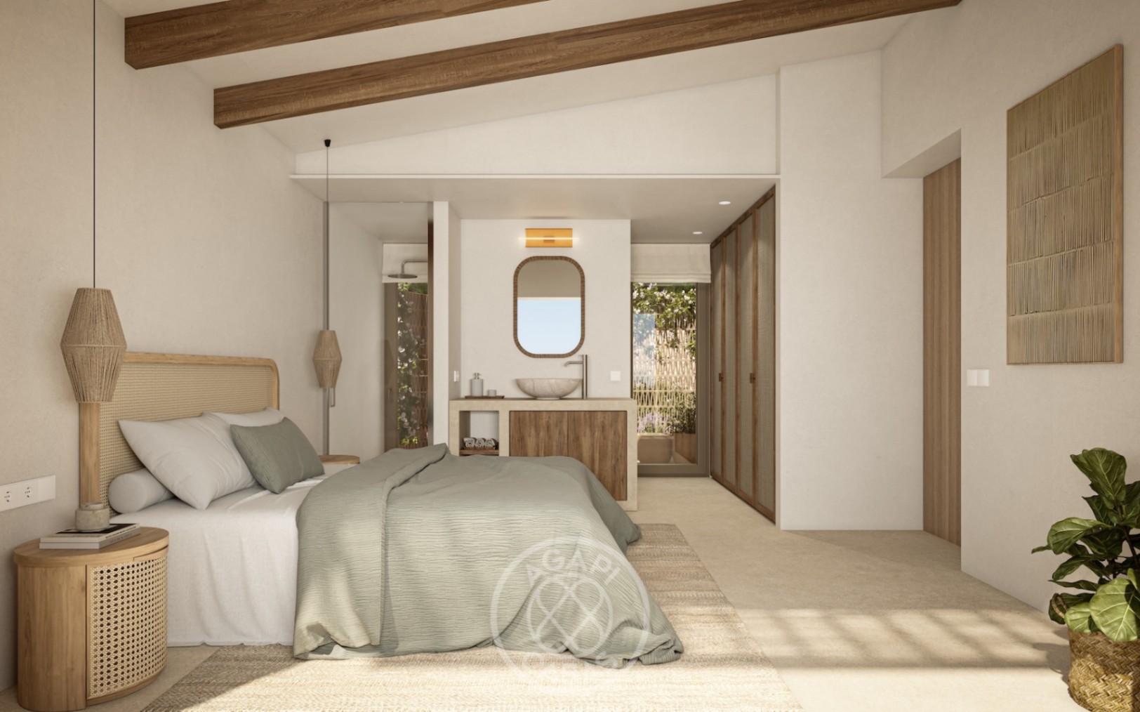 Renovated Mediterranean villa with sea views in La Fustera, Benissa Costa.