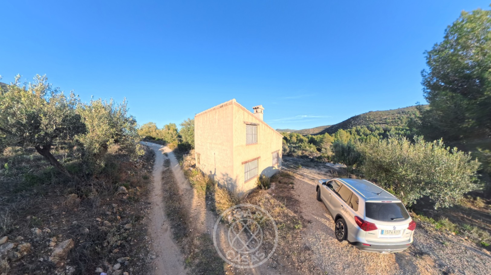 Casita con vistas espectaculares en la ruta hacia Bernia