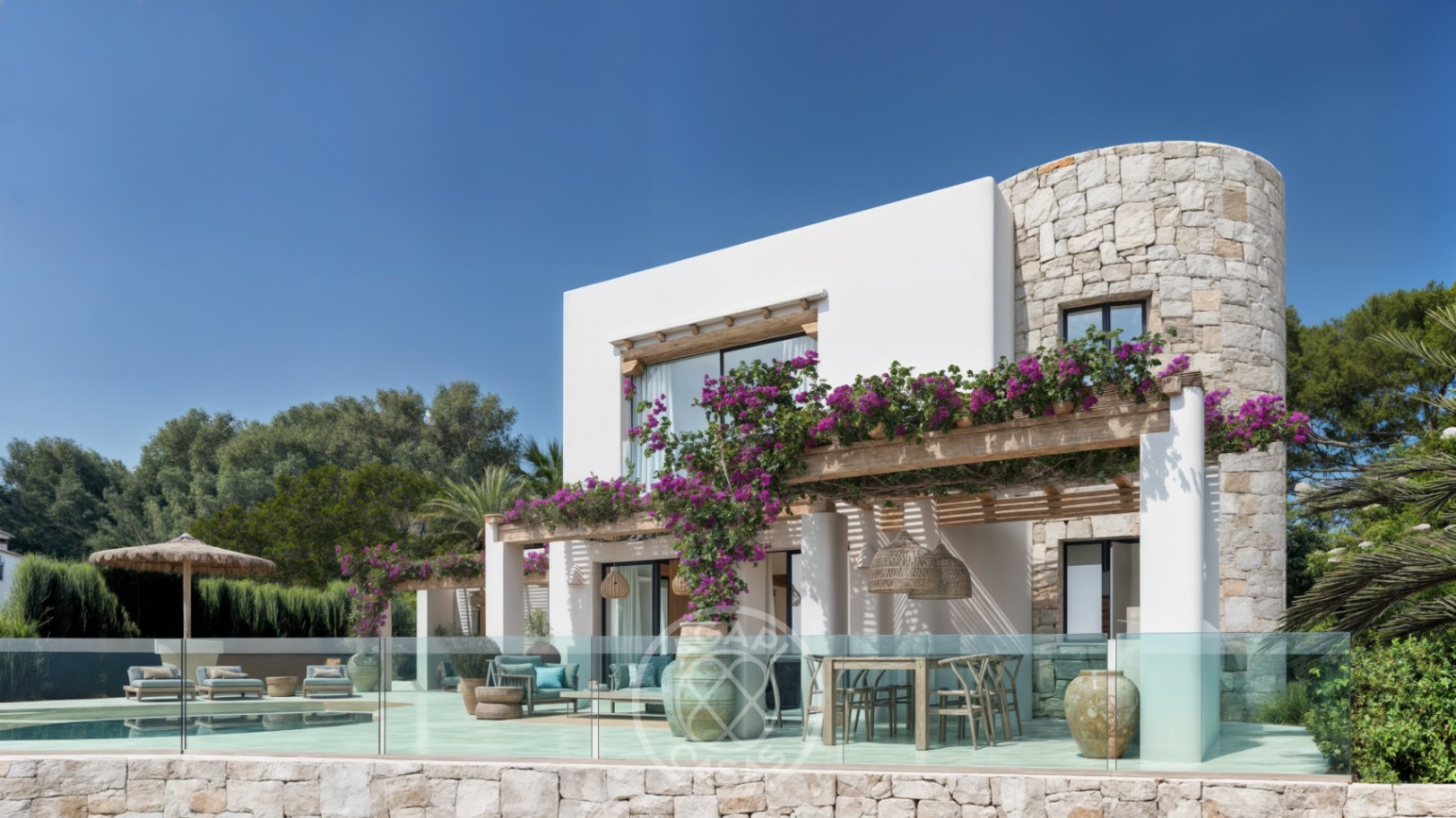 Ibiza-Stil Villa mit Meerblick – Renovierungsprojekt Costa Blanca