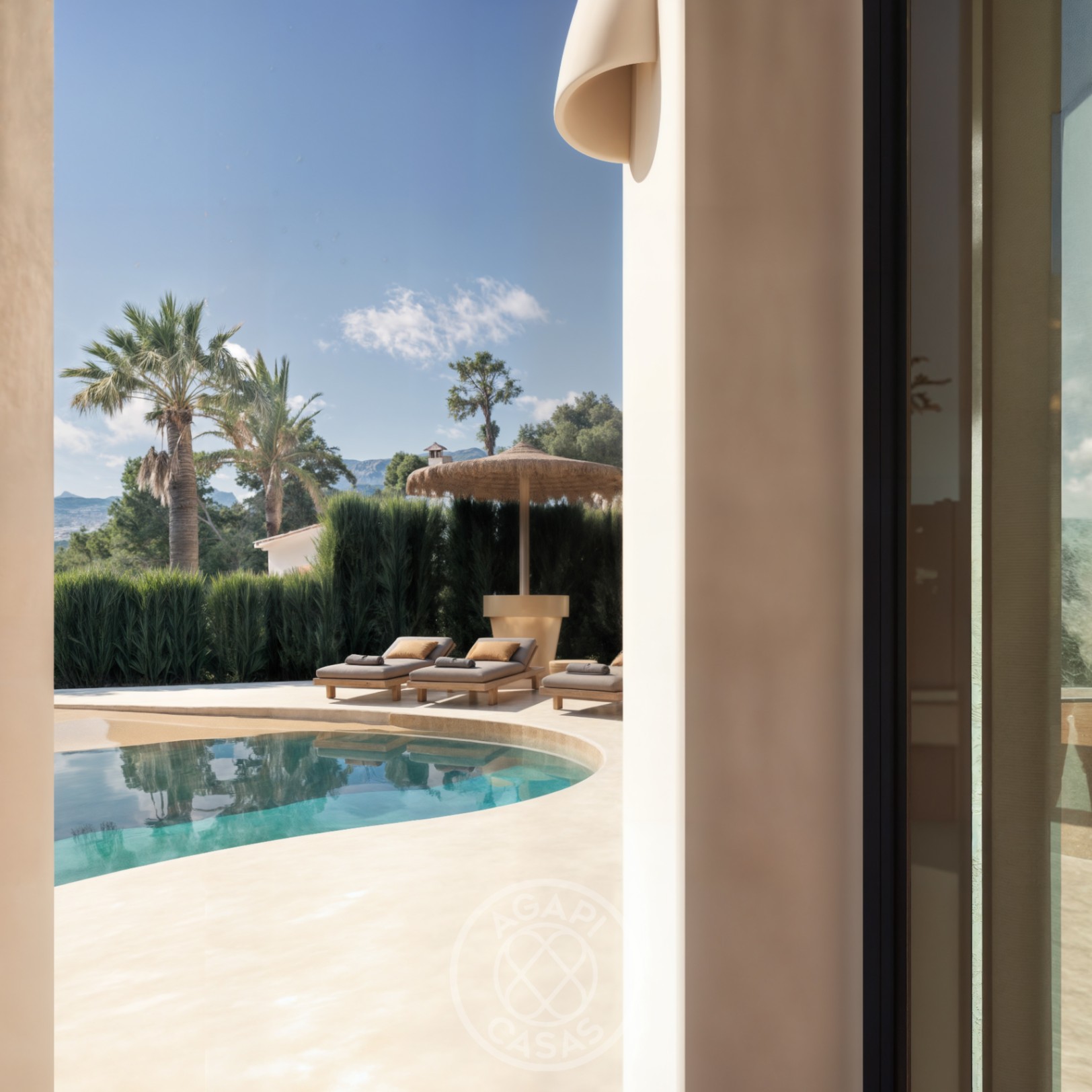 Ibiza-Stil Villa mit Meerblick – Renovierungsprojekt Costa Blanca