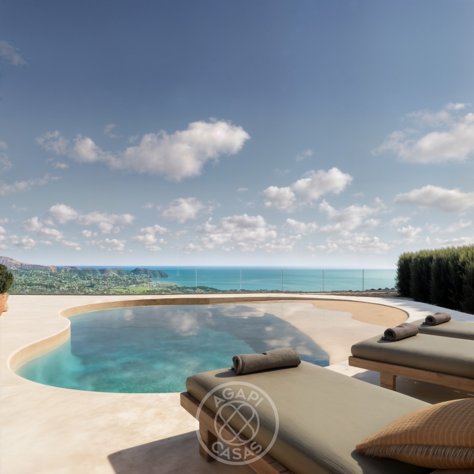 Ibiza-Stil Villa mit Meerblick – Renovierungsprojekt Costa Blanca