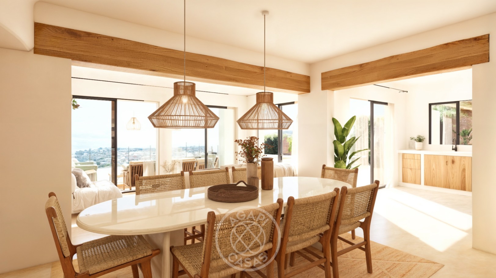Ibiza-Stil Villa mit Meerblick – Renovierungsprojekt Costa Blanca