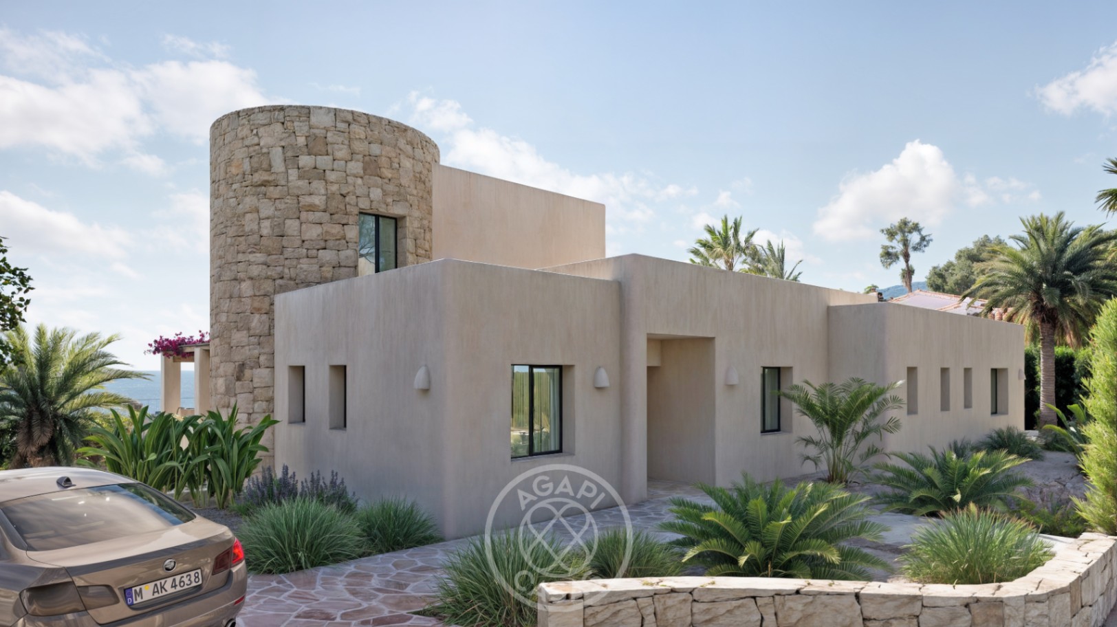 Ibiza-Stil Villa mit Meerblick – Renovierungsprojekt Costa Blanca