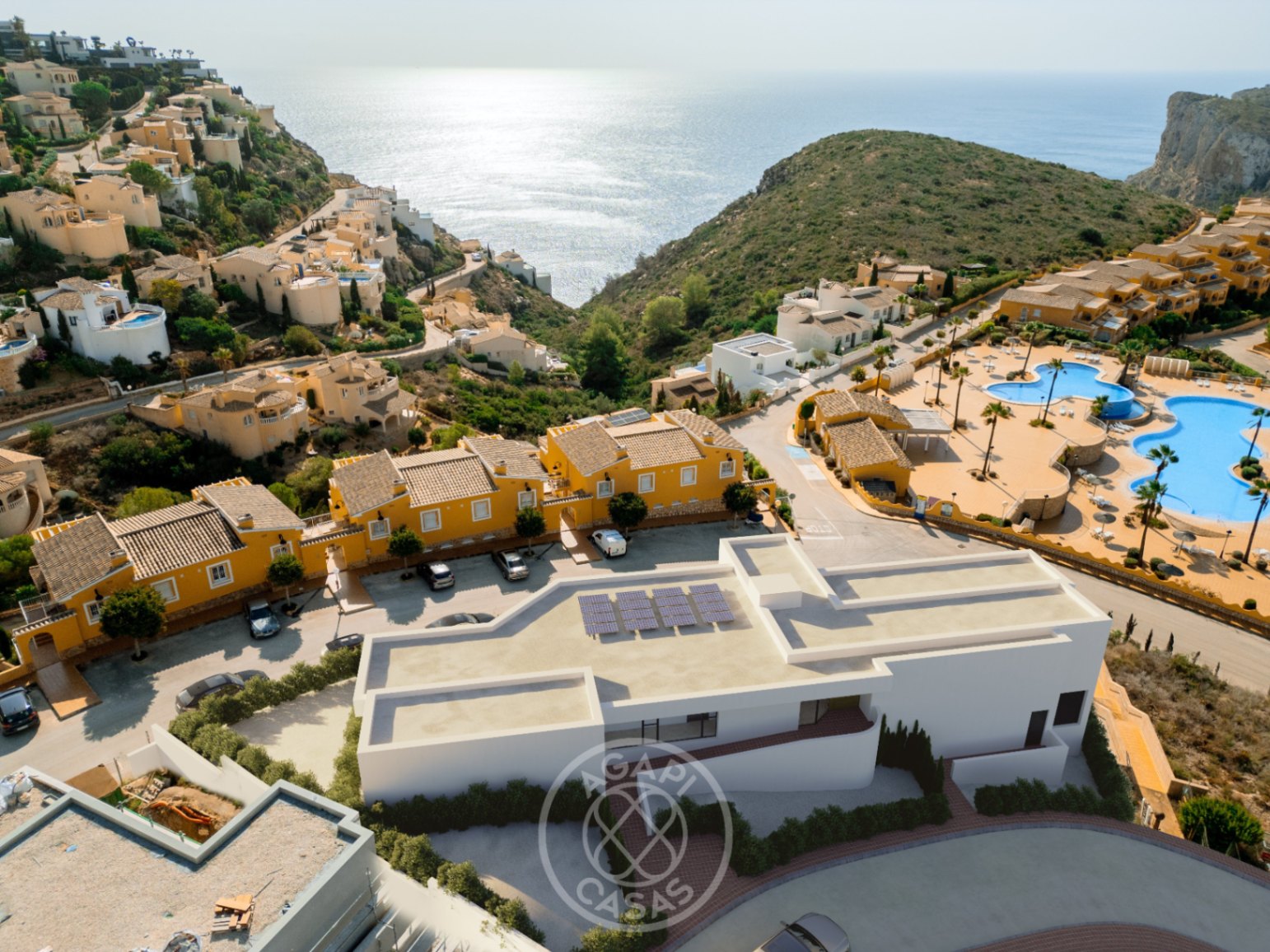 Nuevo ático en Cumbre del Sol con terraza y vista al mar