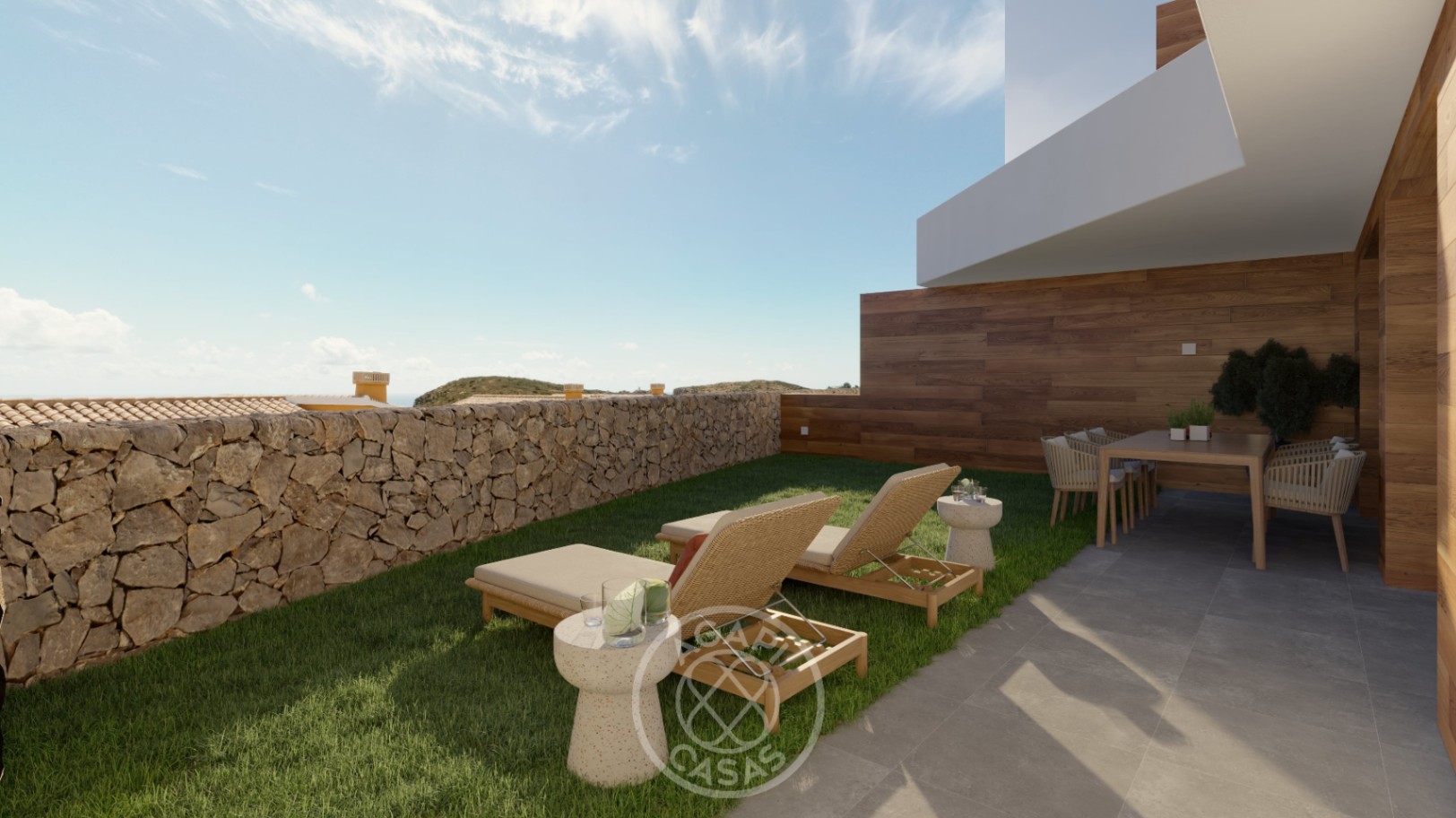 Nuevo ático en Cumbre del Sol con terraza y vista al mar