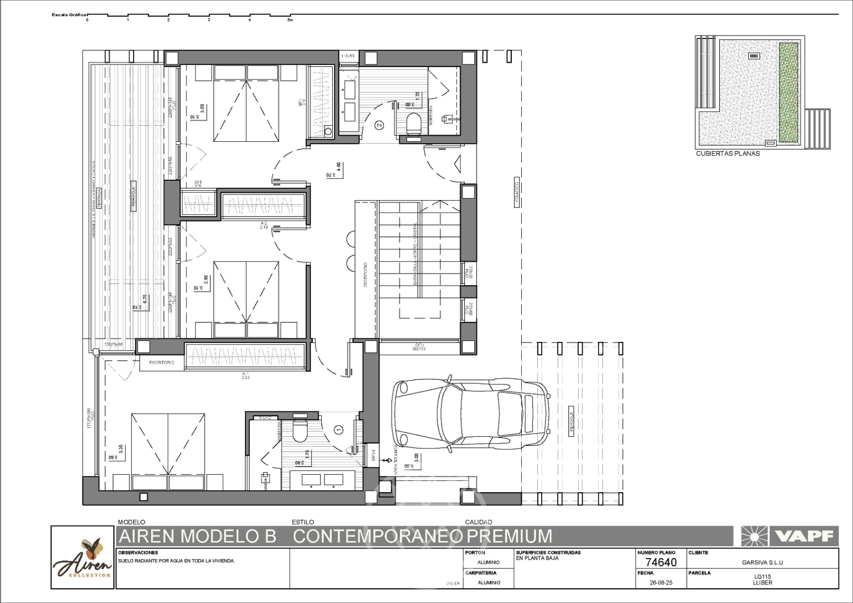 Villa nueva sostenible en Llíber – Airen B, Vall de Pop