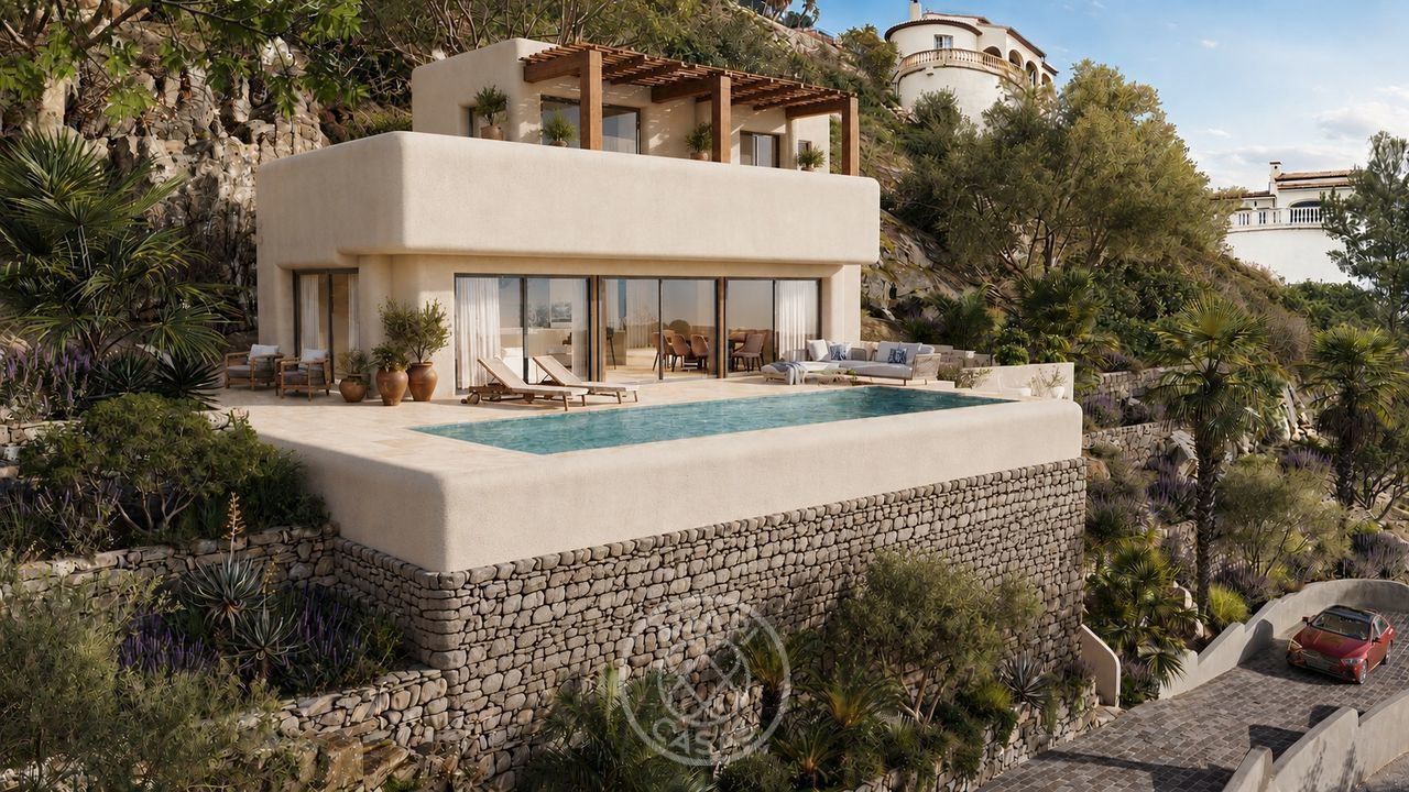 Project met vergunning, Luxe villa in Pedreguer