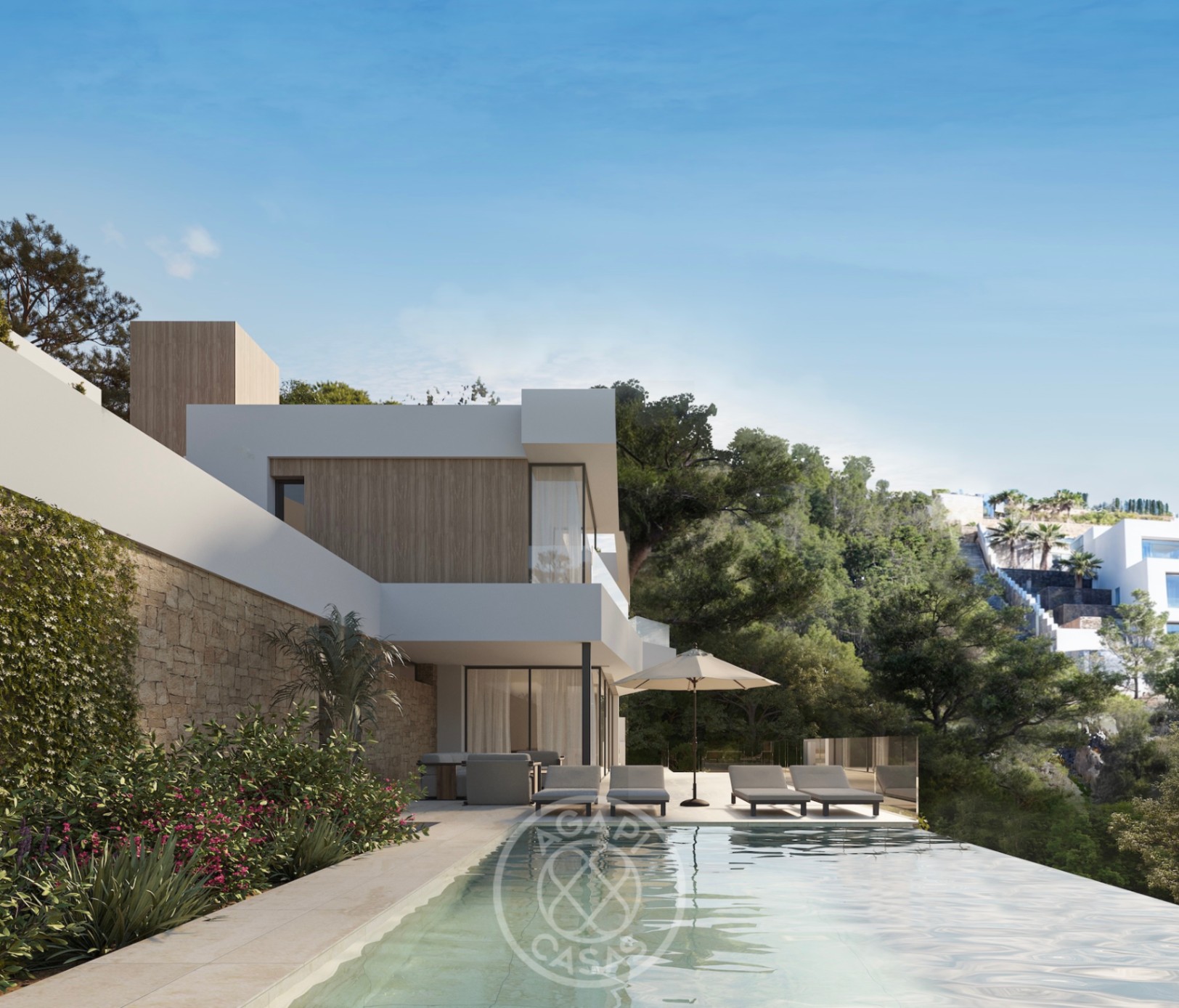 Villa de lujo con licencia de obra y vistas al mar en Raco de Galeno
