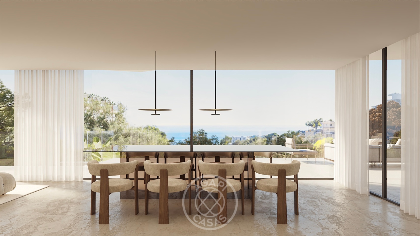 Villa de lujo con licencia de obra y vistas al mar en Raco de Galeno