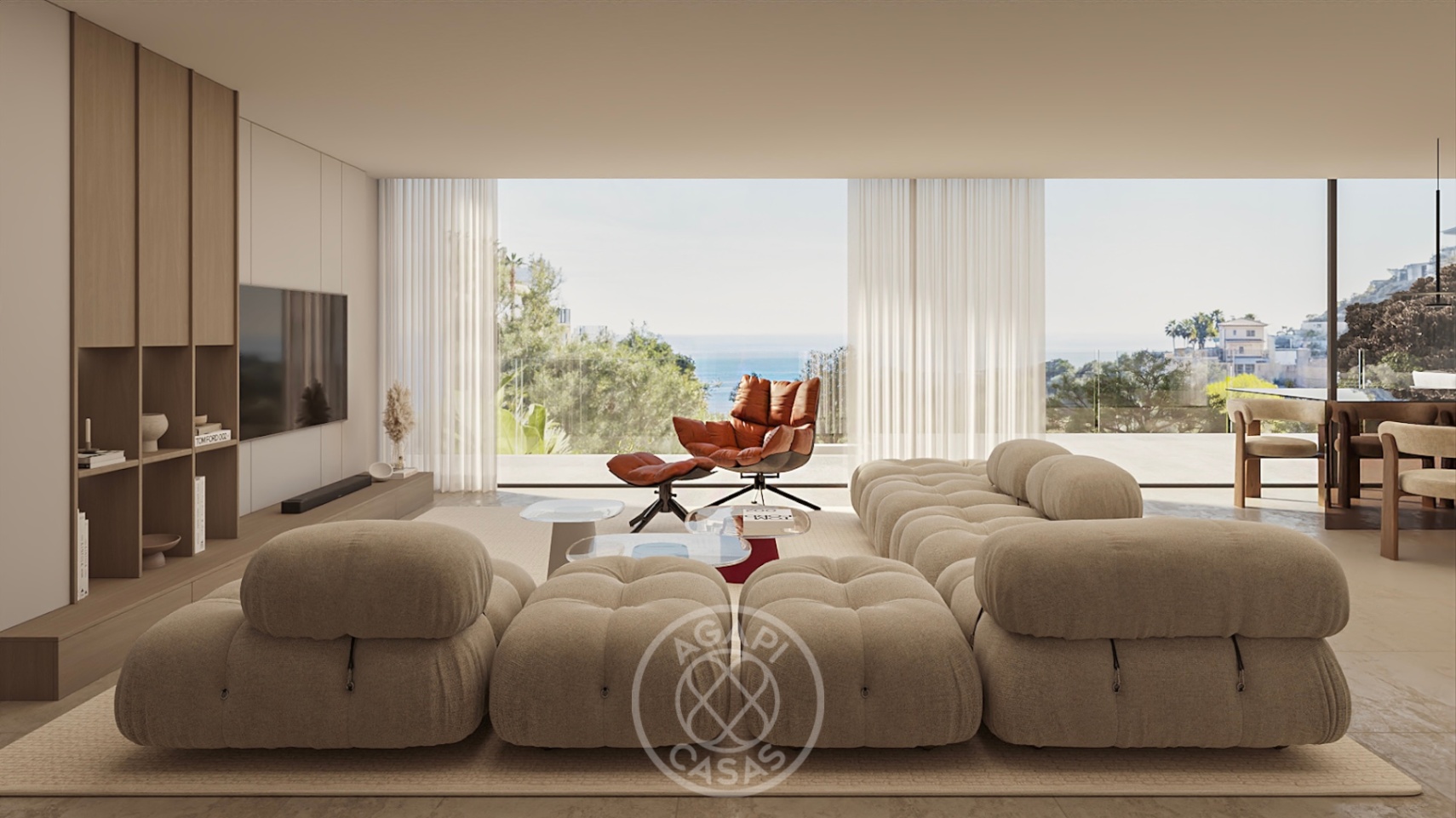 Villa de lujo con licencia de obra y vistas al mar en Raco de Galeno