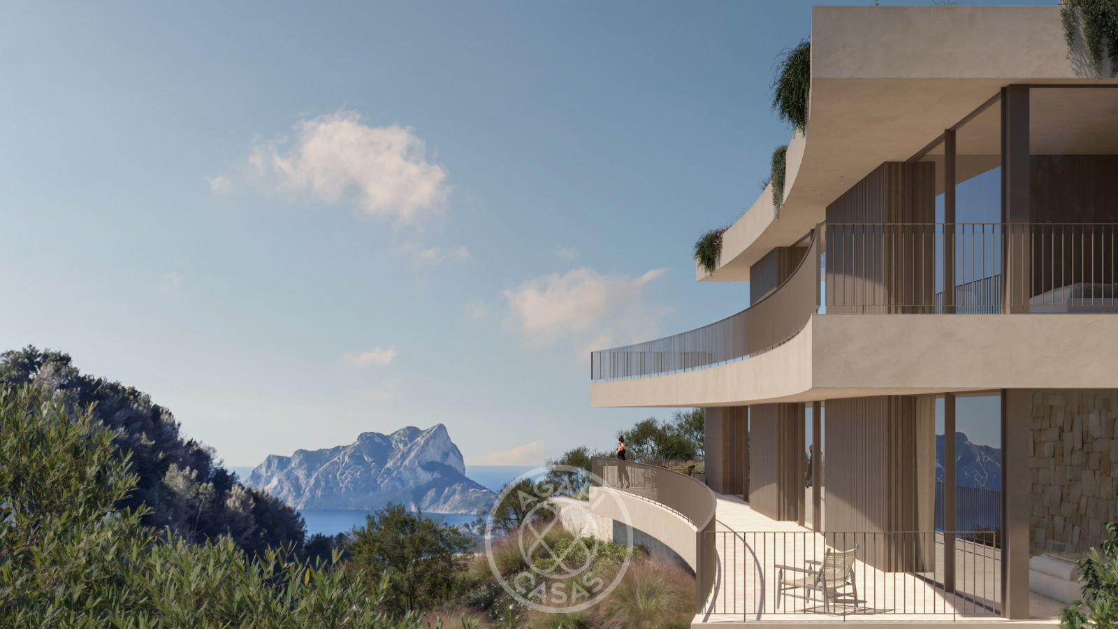 Villa de lujo con vistas al mar en Moraira