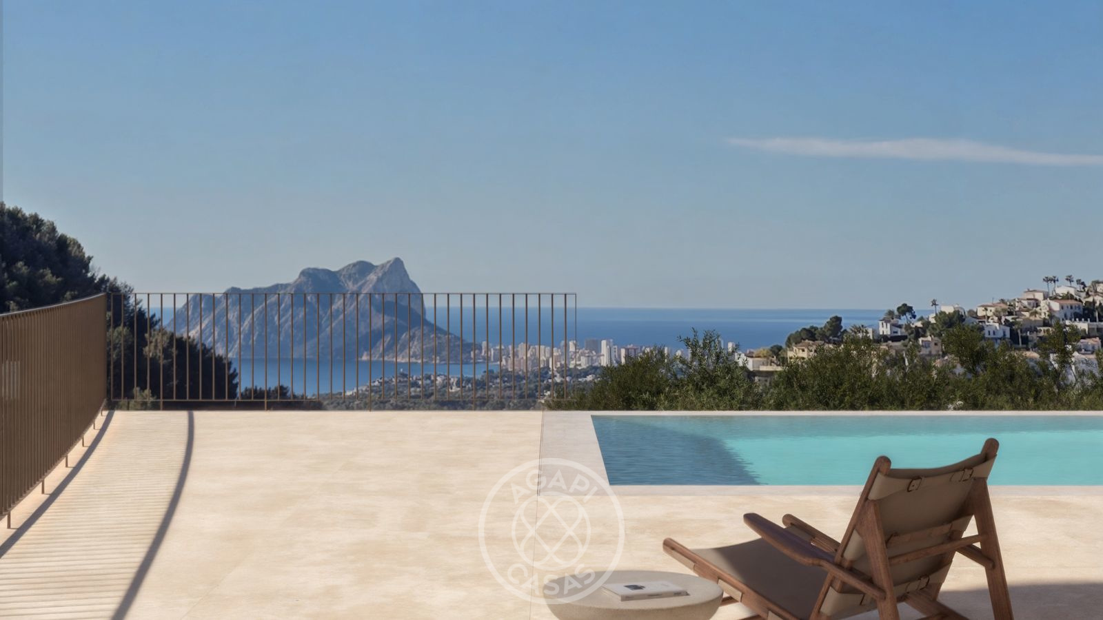 Villa de lujo con vistas al mar en Moraira