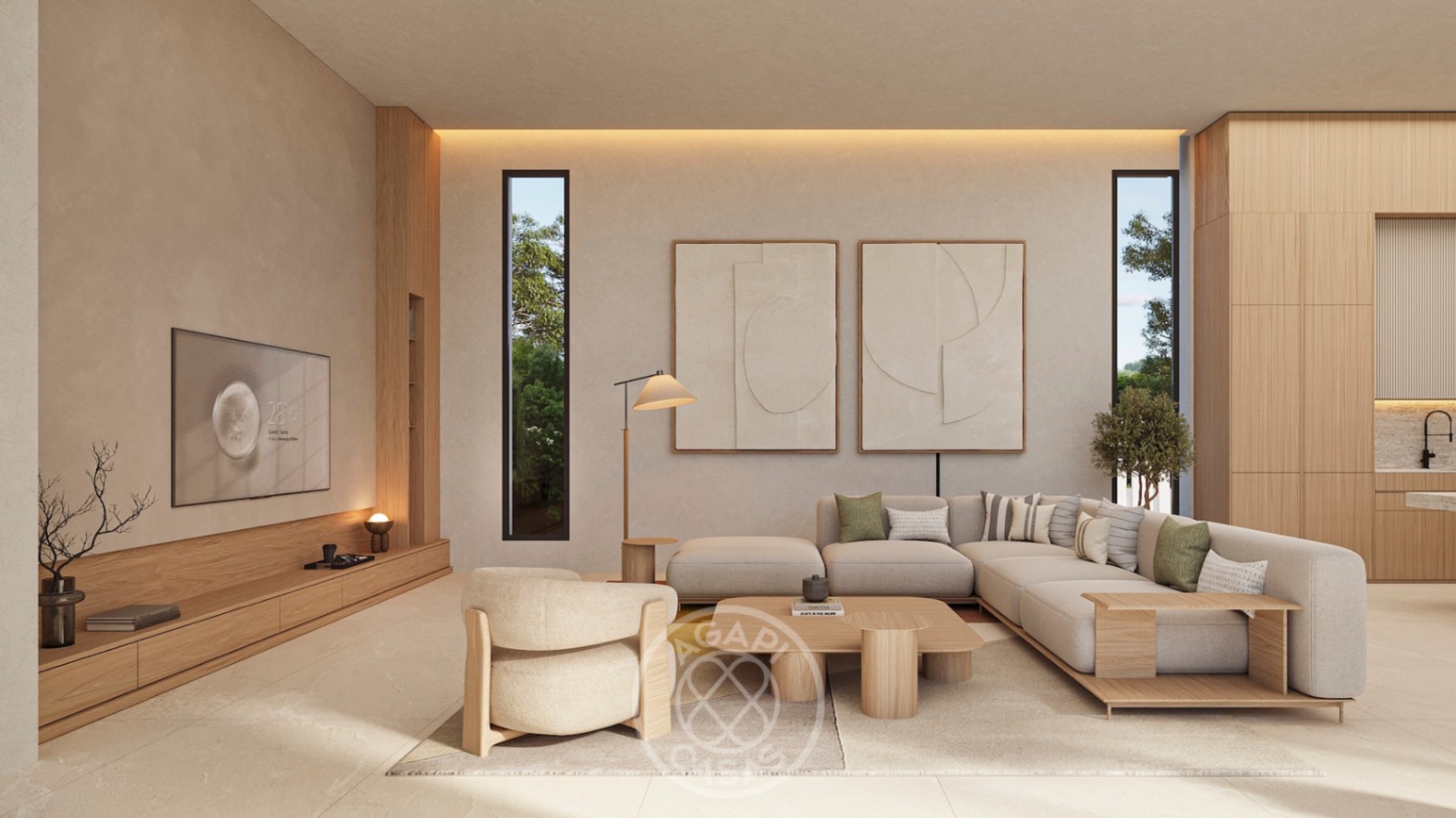 Villa moderna de obra nueva en Pla Roig, Calpe