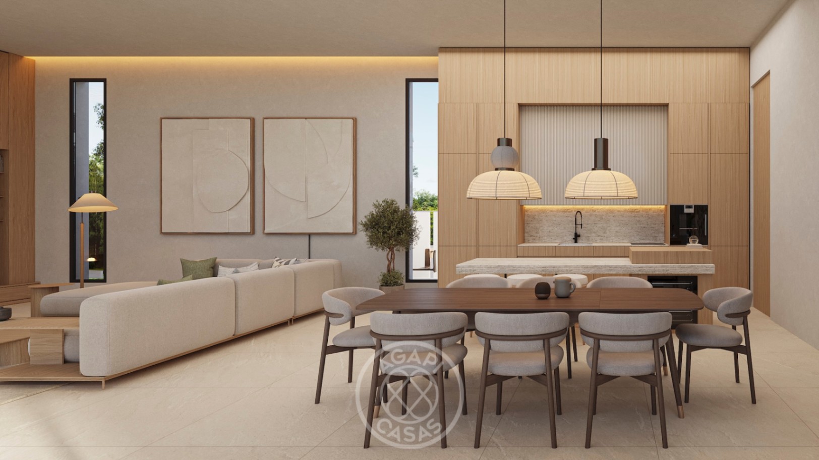 Villa moderna de obra nueva en Pla Roig, Calpe