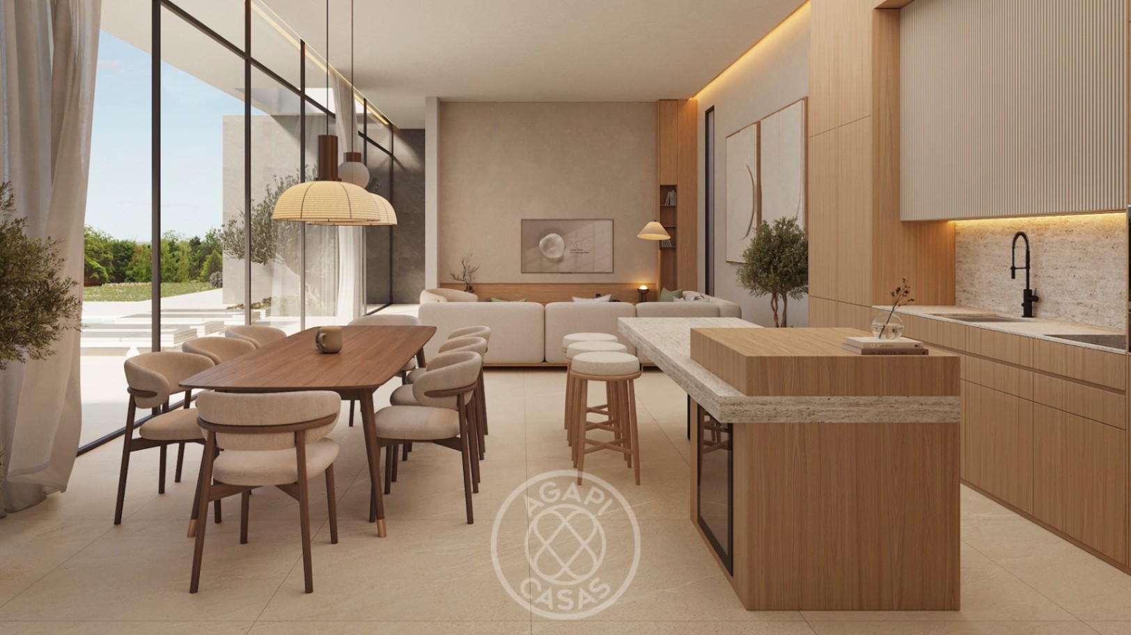 Villa moderna de obra nueva en Pla Roig, Calpe