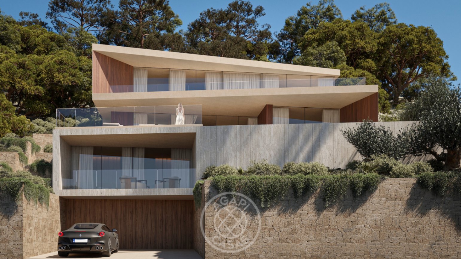 BAG26080 - Contemporary villa with sea views in Benissa