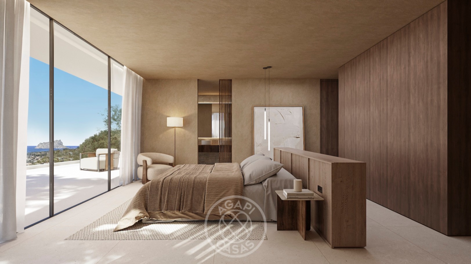 Contemporary villa with sea views in Benissa