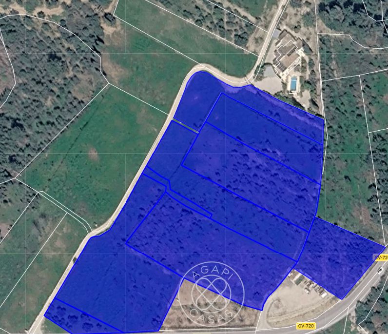 AG26011 - Parcela rústica de 16.188 m²  en Parcent con vistas a las montañas