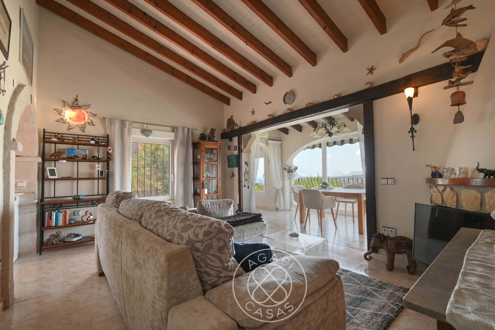 House with sea view for sale in Moraira