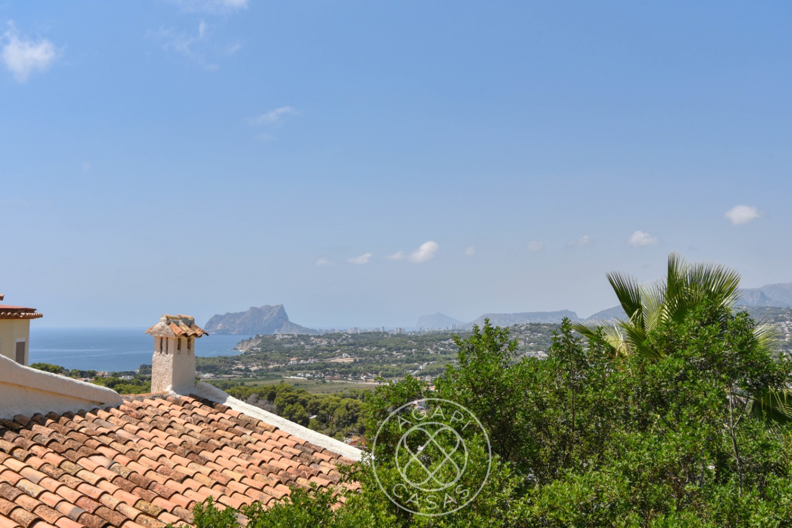 House with sea view for sale in Moraira