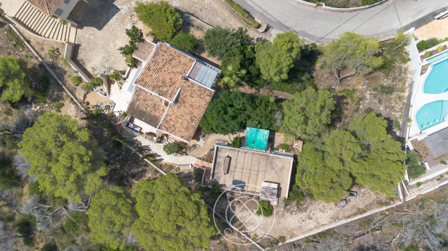 House with sea view for sale in Moraira