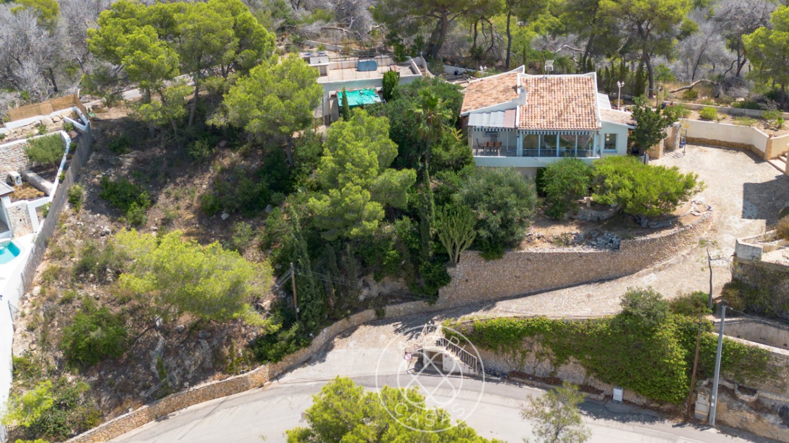 House with sea view for sale in Moraira
