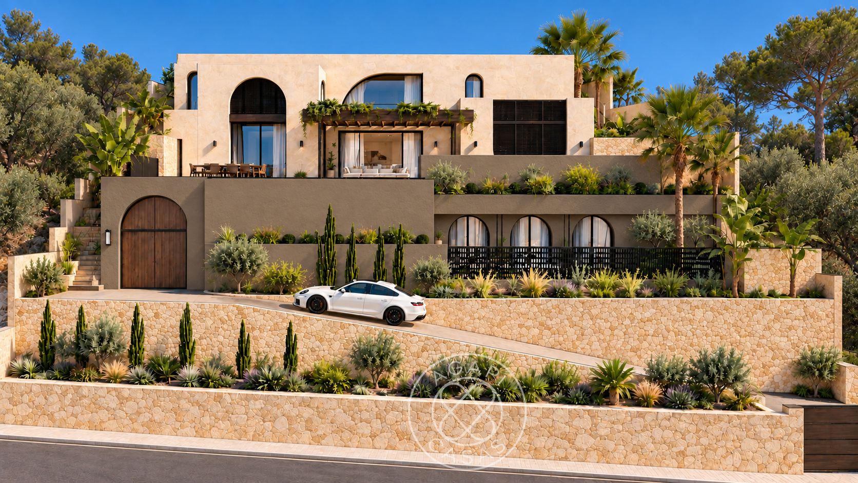 BAG26082 - Luxe nieuwbouwvilla met zeezicht - Moraira